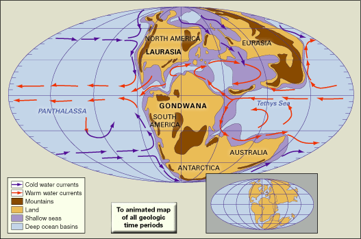 泛大陆:侏罗纪晚期
