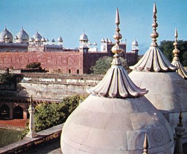 印度:珍珠清真寺和阿格拉堡
