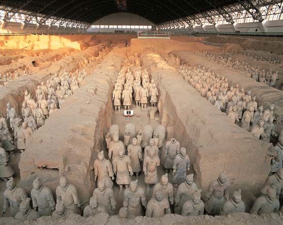 在中国的古墓