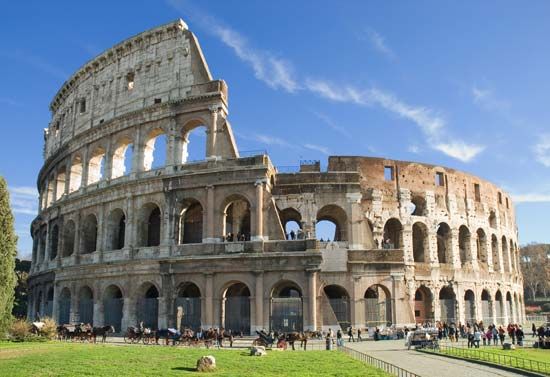 意大利罗马:罗马圆形大剧场