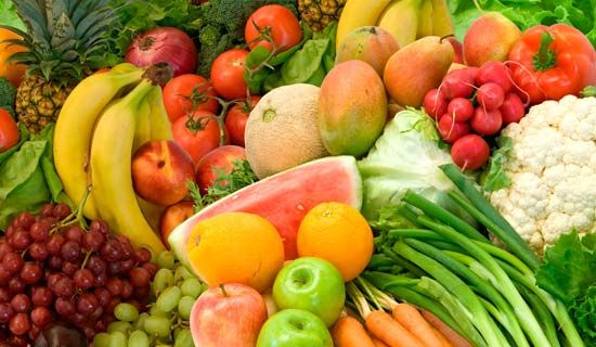 食品和营养:水果和蔬菜