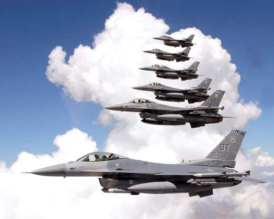 美国空军,:f - 16战隼一起