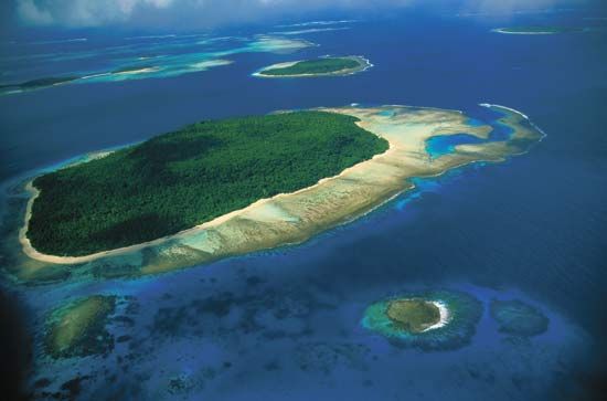 太平洋:珊瑚岛