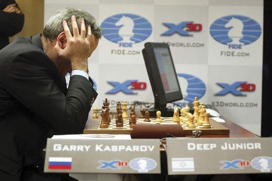 国际象棋:针对深初级卡斯帕罗夫