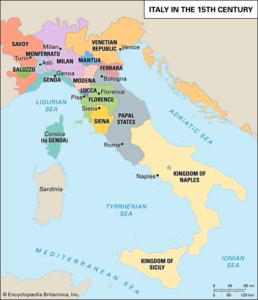 意大利在15世纪