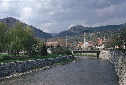 波斯尼亚和黑塞哥维那:Drinjača河,波斯尼亚和黑塞哥维那