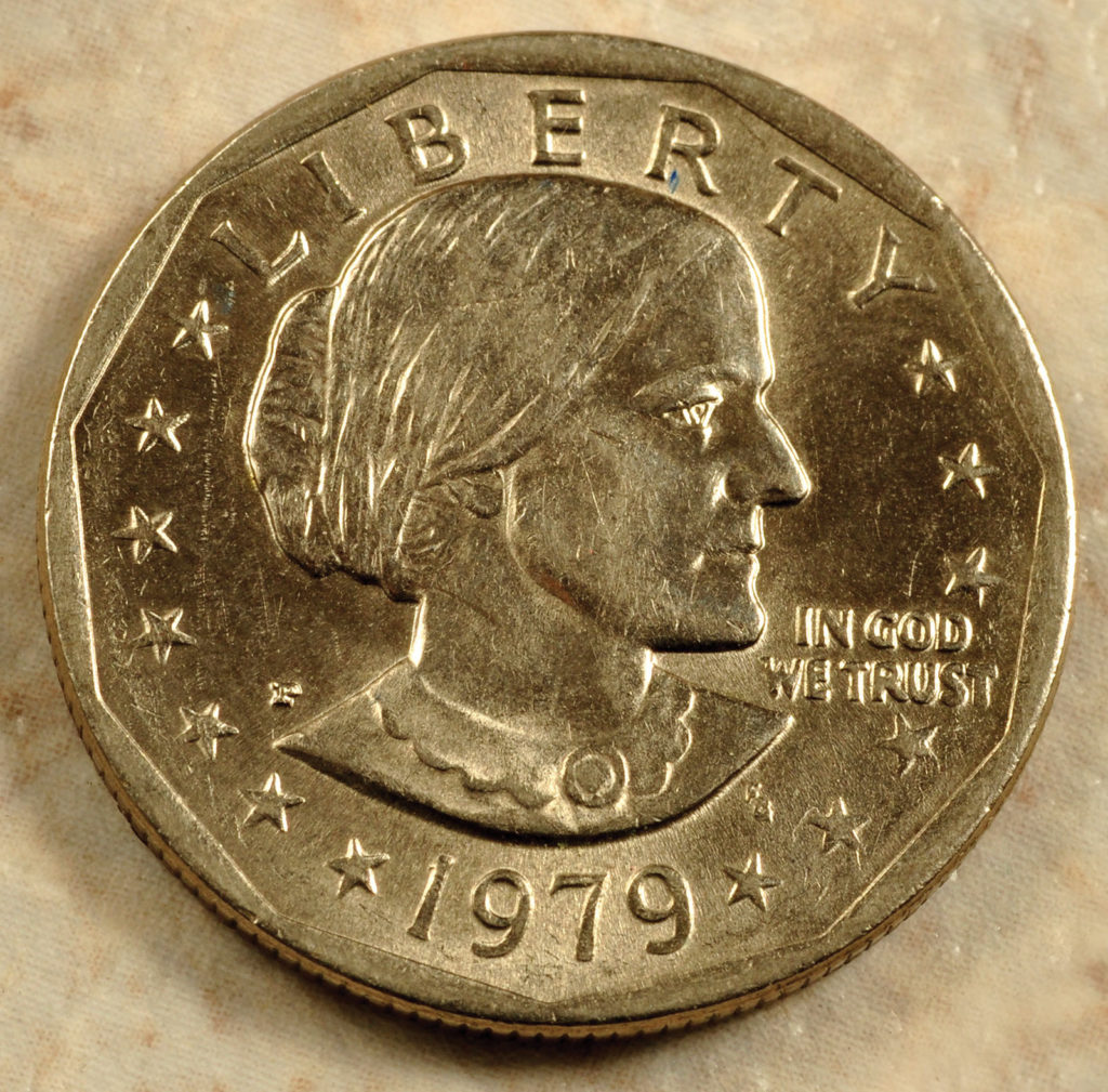 苏珊·b·安东尼美元硬币